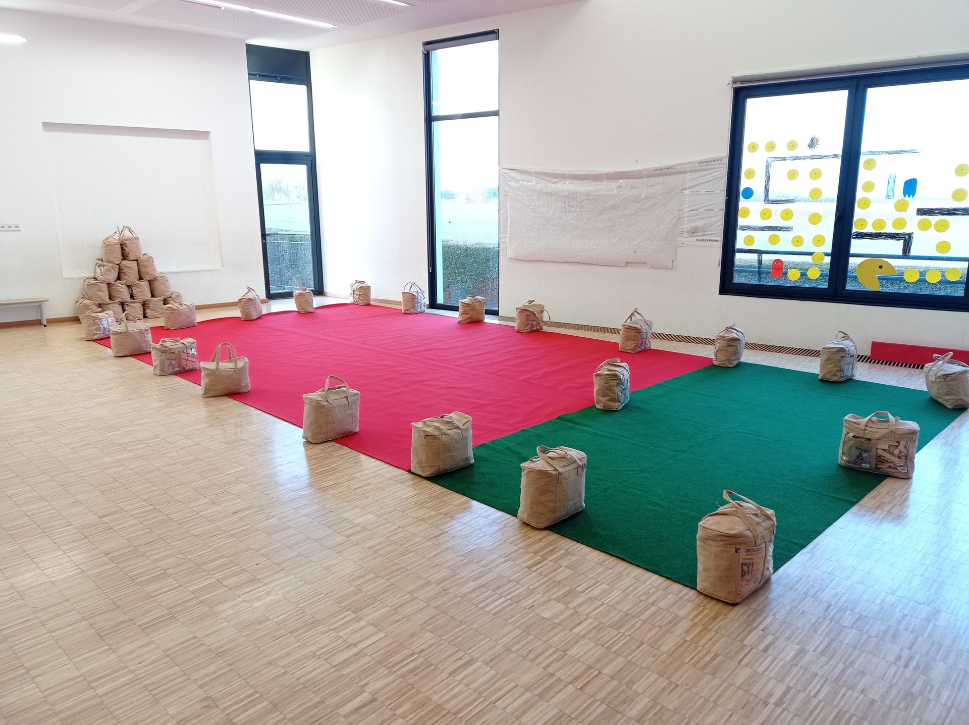 Périscolaire Folgensbourg tapis vide