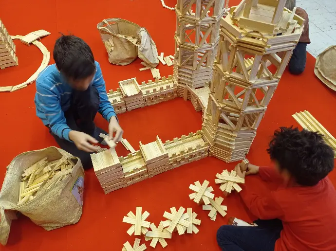 Animation chateau-fort Construction chateau-fort